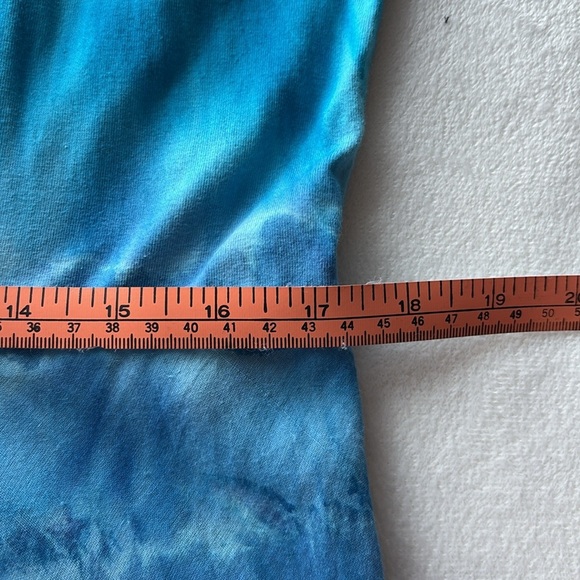 FRESH FX 100% Cotton Tie Dye Sleeveless Maxi Dress - Picture 5 of 7